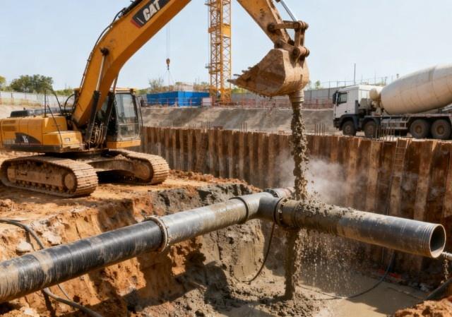 郸城注浆管应用于建筑工程与结构维修领域